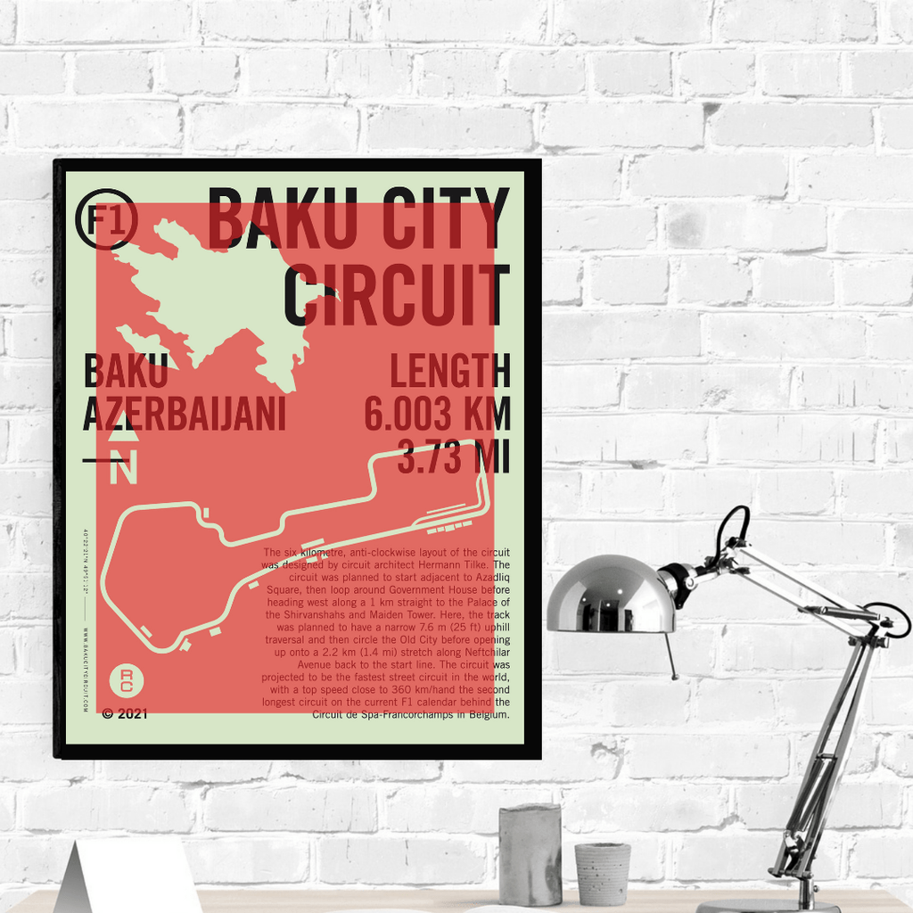 Formula 1 - Baku GP Circut