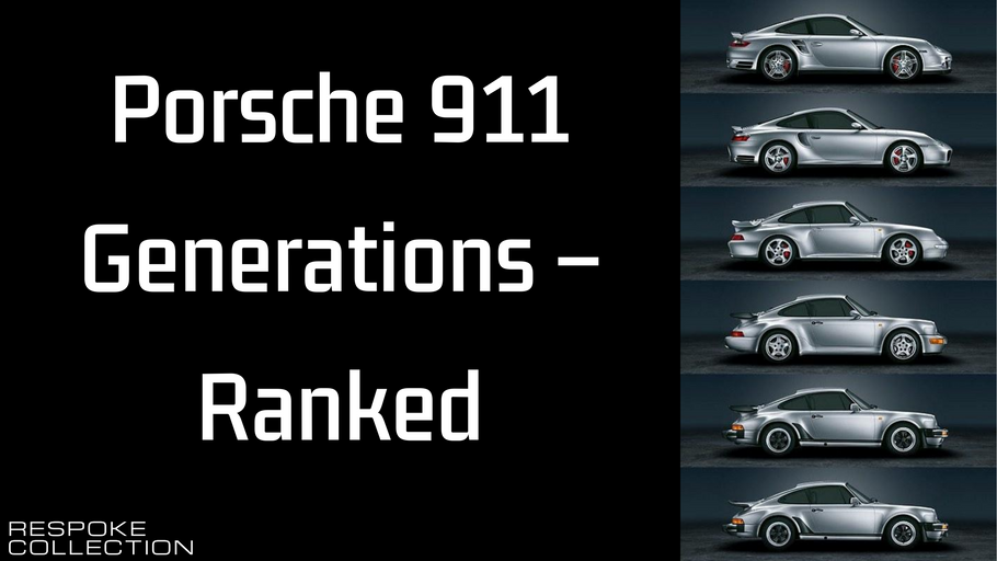 Porsche 911 Generations Ranked