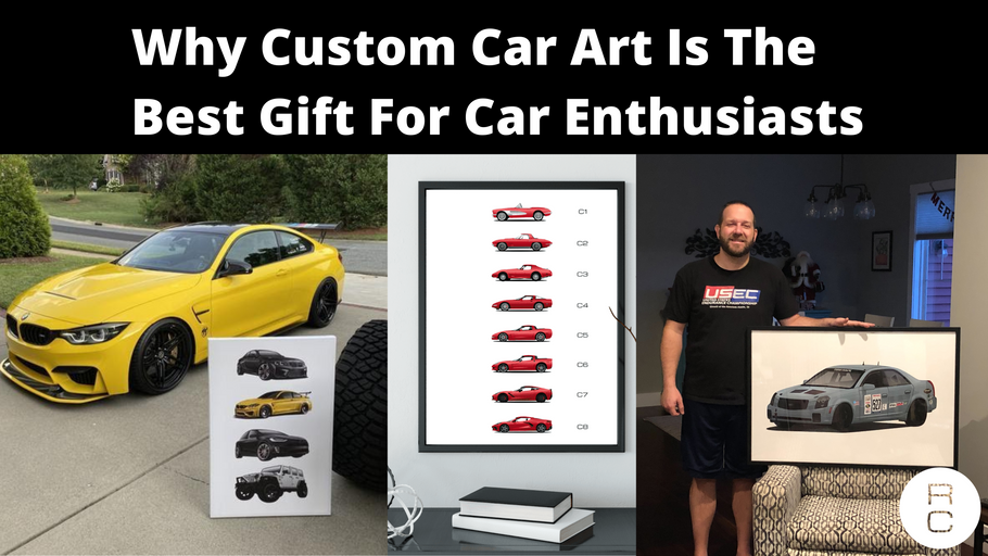 7 Reasons Why Car Art Is The Best Gift For Car Enthusiasts