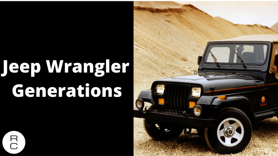 Jeep Wrangler Generations