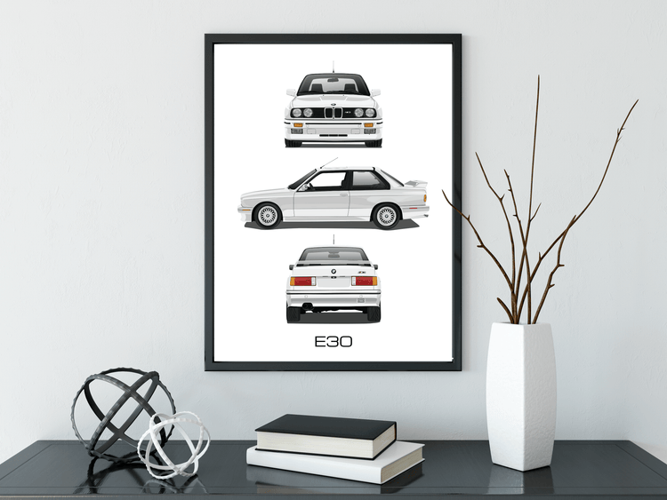 BMW e30 posters & prints by Ford Art - Printler