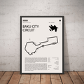 Baku City Circuit Formula One Track