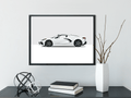 Chevy Corvette C8 Poster Artwork