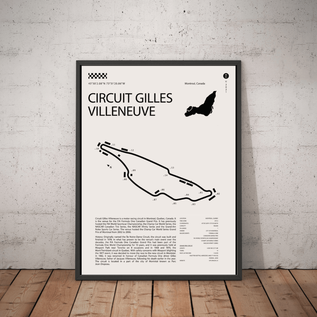 Circuit Gilles Villeneuve Formula One Track