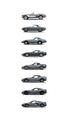 Corvette Generations Phone Background (4-color pack)