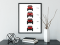 Jeep Wrangler Generations Artwork