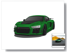 Load image into Gallery viewer, Custom Car Portrait
